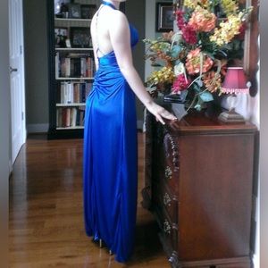 Prom dress worn once, simple elegant. Paid over $400 asking $100